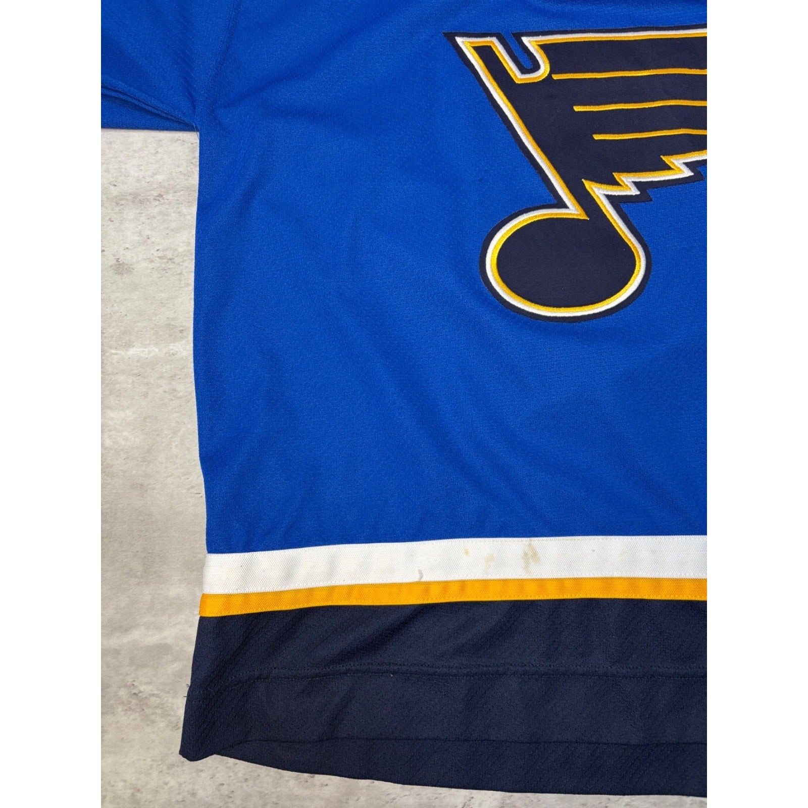 Vintage St. Louis Blues NHL Stitched Koho Hockey Jersey Size XL