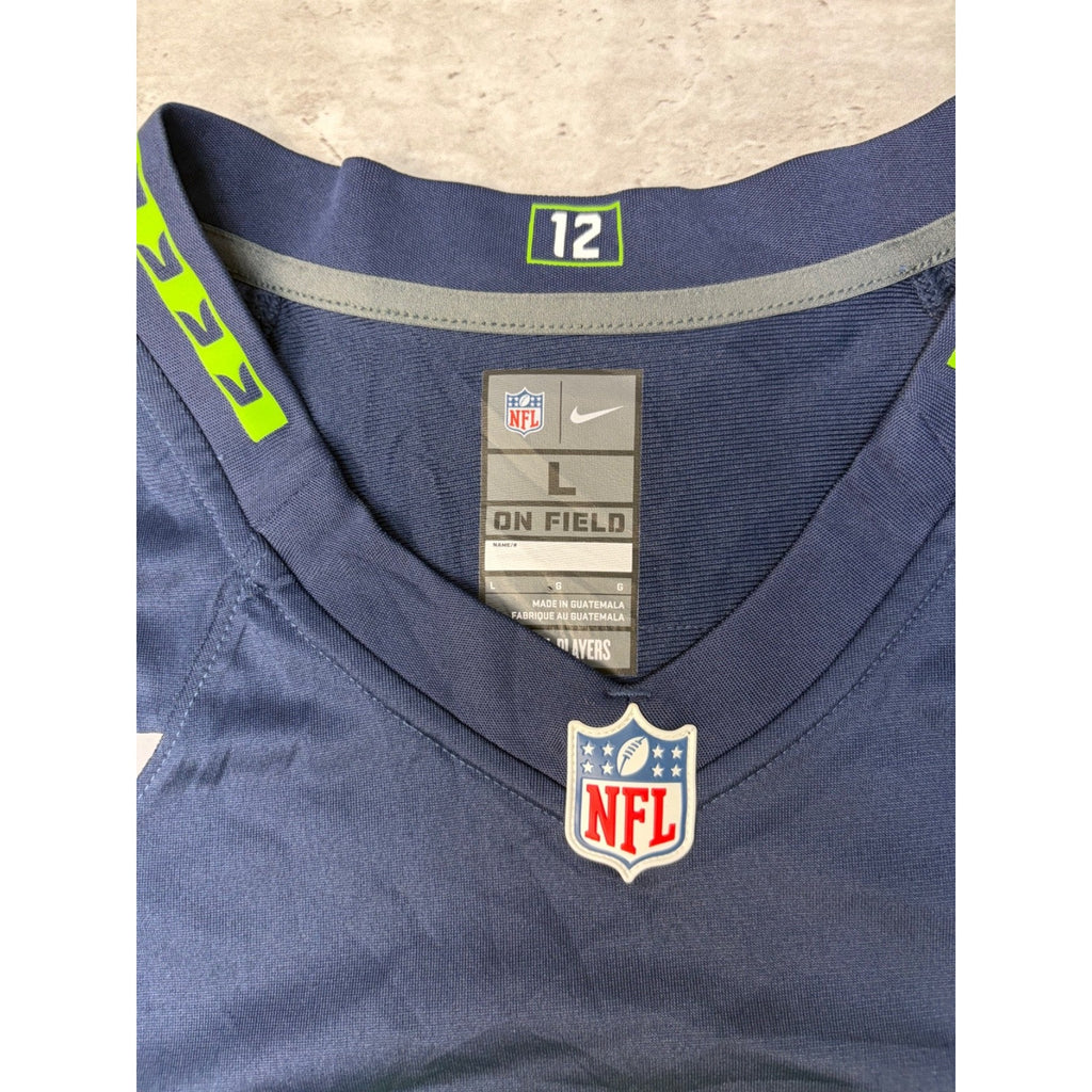 Vintage Russell Wilson #3 Seattle Seahawks Jersey Size Large