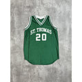 Vintage 80s/90s St Thomas #20 Graphic Spellout Basketball Jersey Size Medium