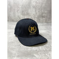 Vintage 90s Michigan Wolverines NCAA Embroidered Crest Graphic Snapback Hat OSFA