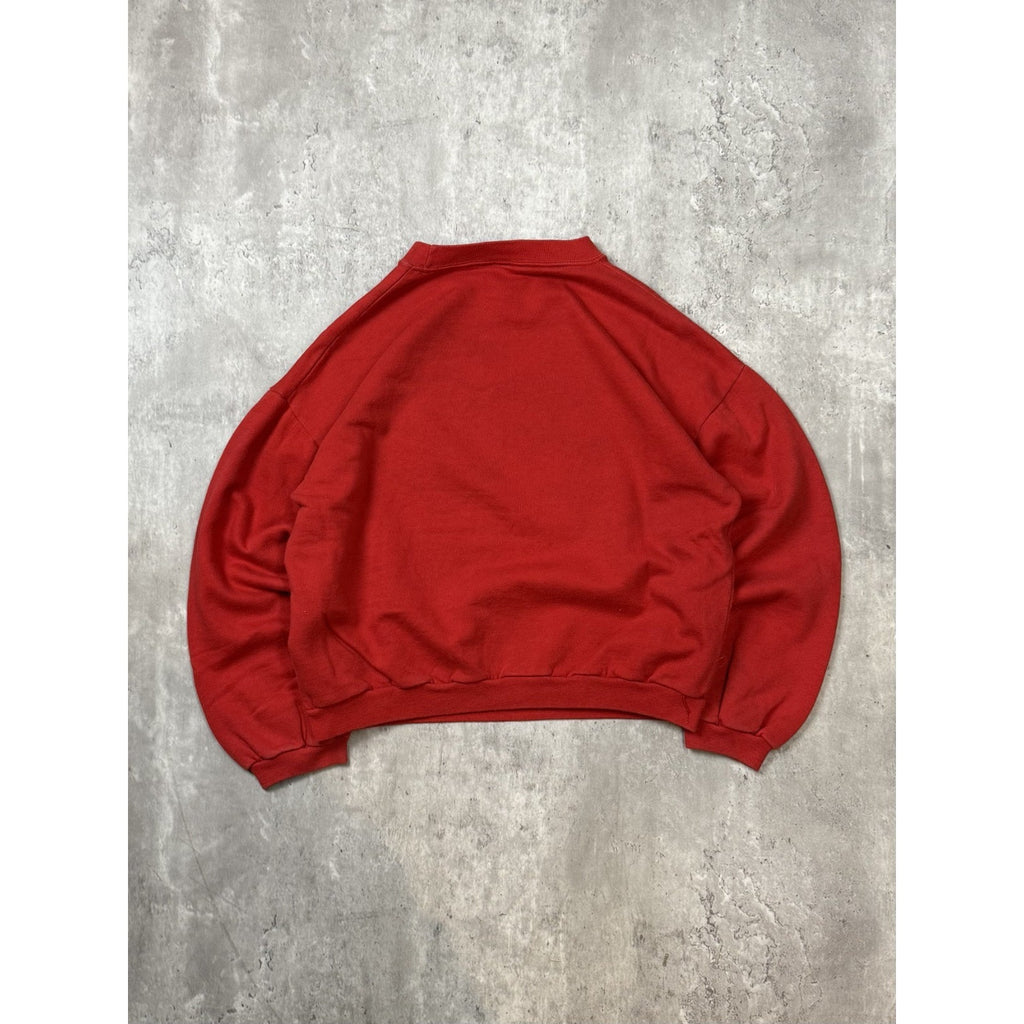 Vintage 80s Holland Amsterdam Graphic Crest Destination Sweatshirt Size Small