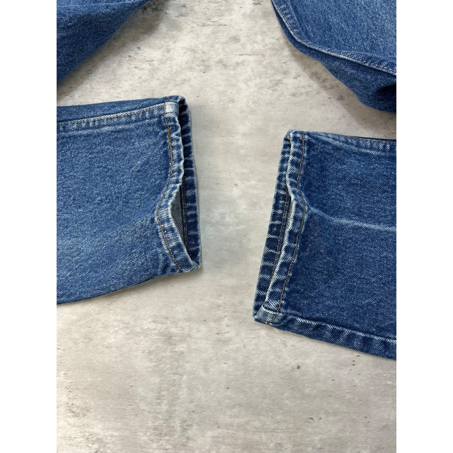 Vintage 80s Levis XX 505-0217 Dark Wash Denim Pants Size 32