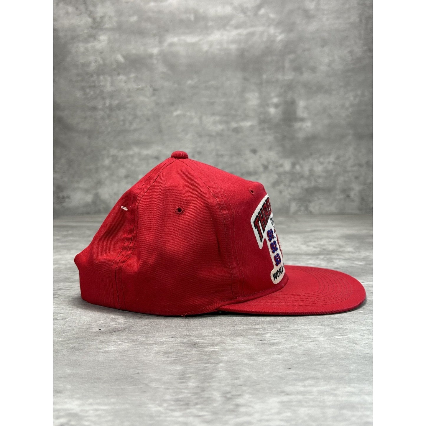 Vintage 1993 Chicago Bulls NBA Three-Peat World Champions Snapback Hat OSFA