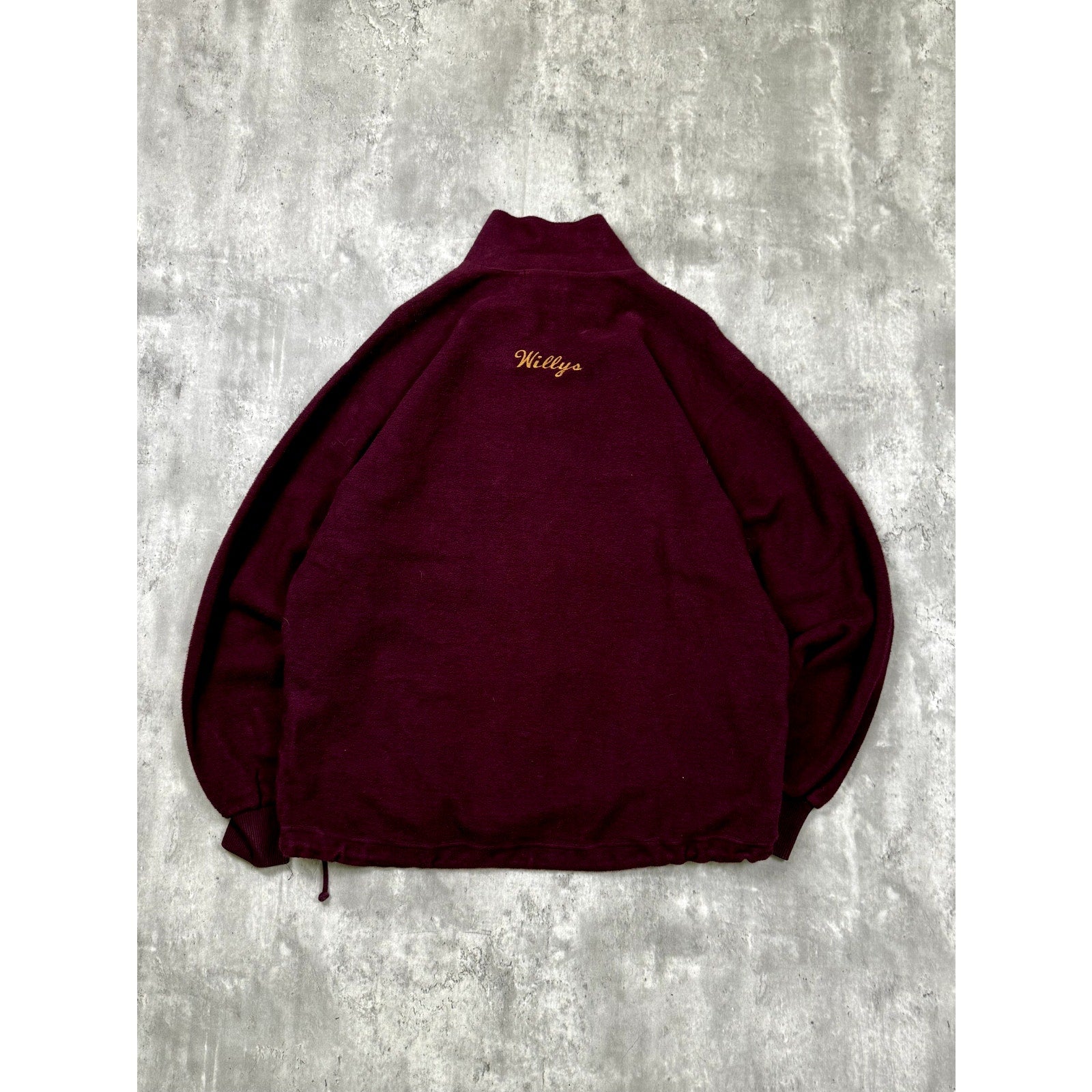 Vintage 90s Queens University Embroidered Logo 1/4 Zip Sweatshirt Size XL