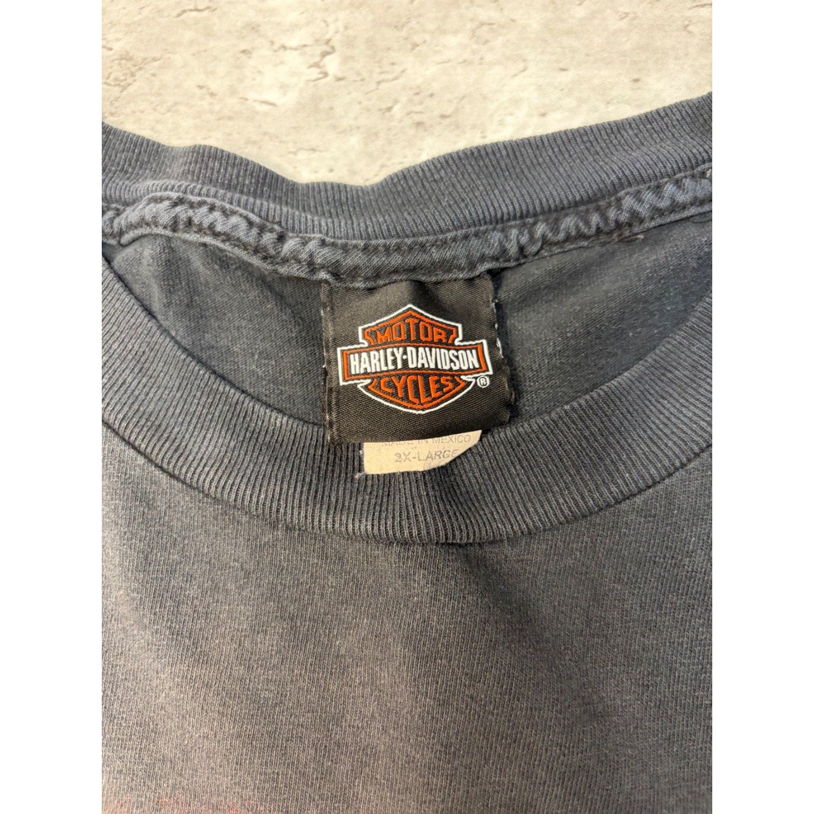 Harley Davidson American Legend Skull Graphic T-Shirt Size 2XL
