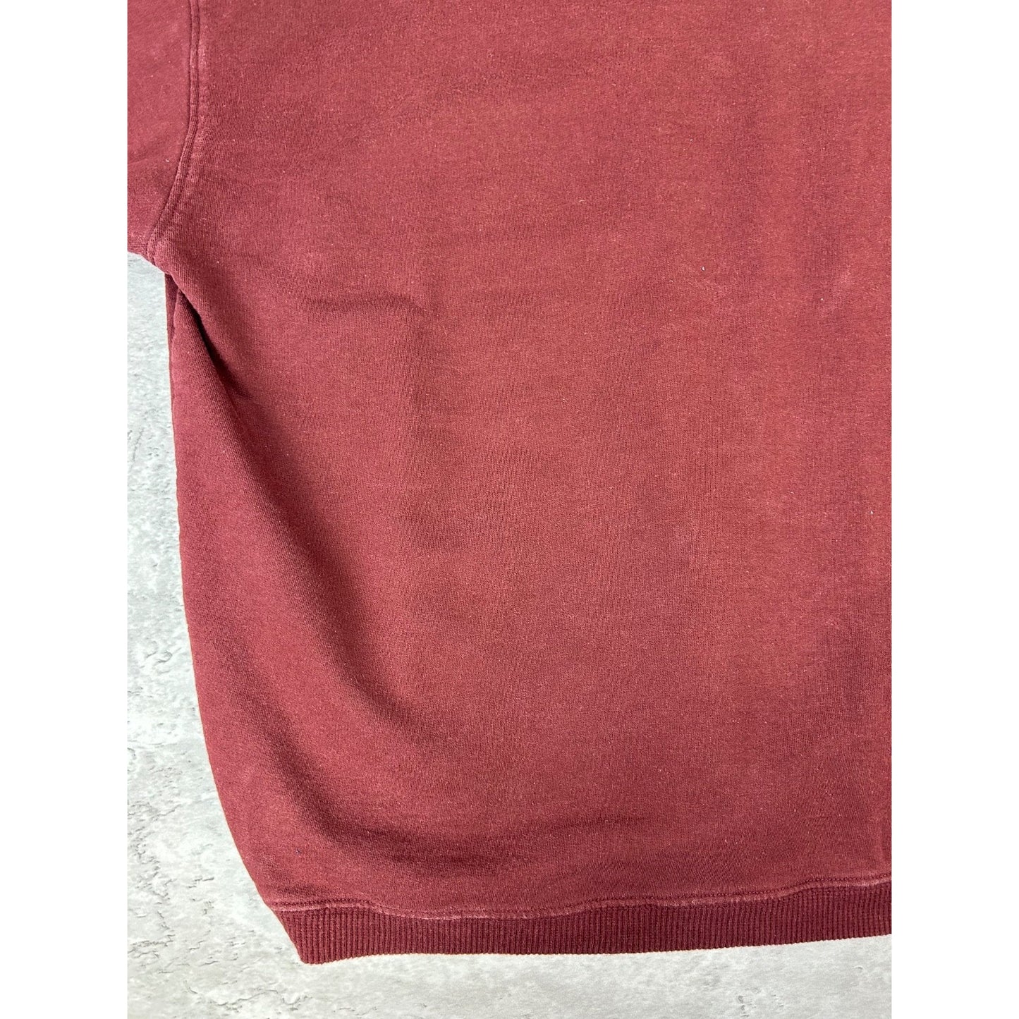 Vintage 90s BUM Equipment Embroidered Spellout Crewneck Sweatshirt Size Large