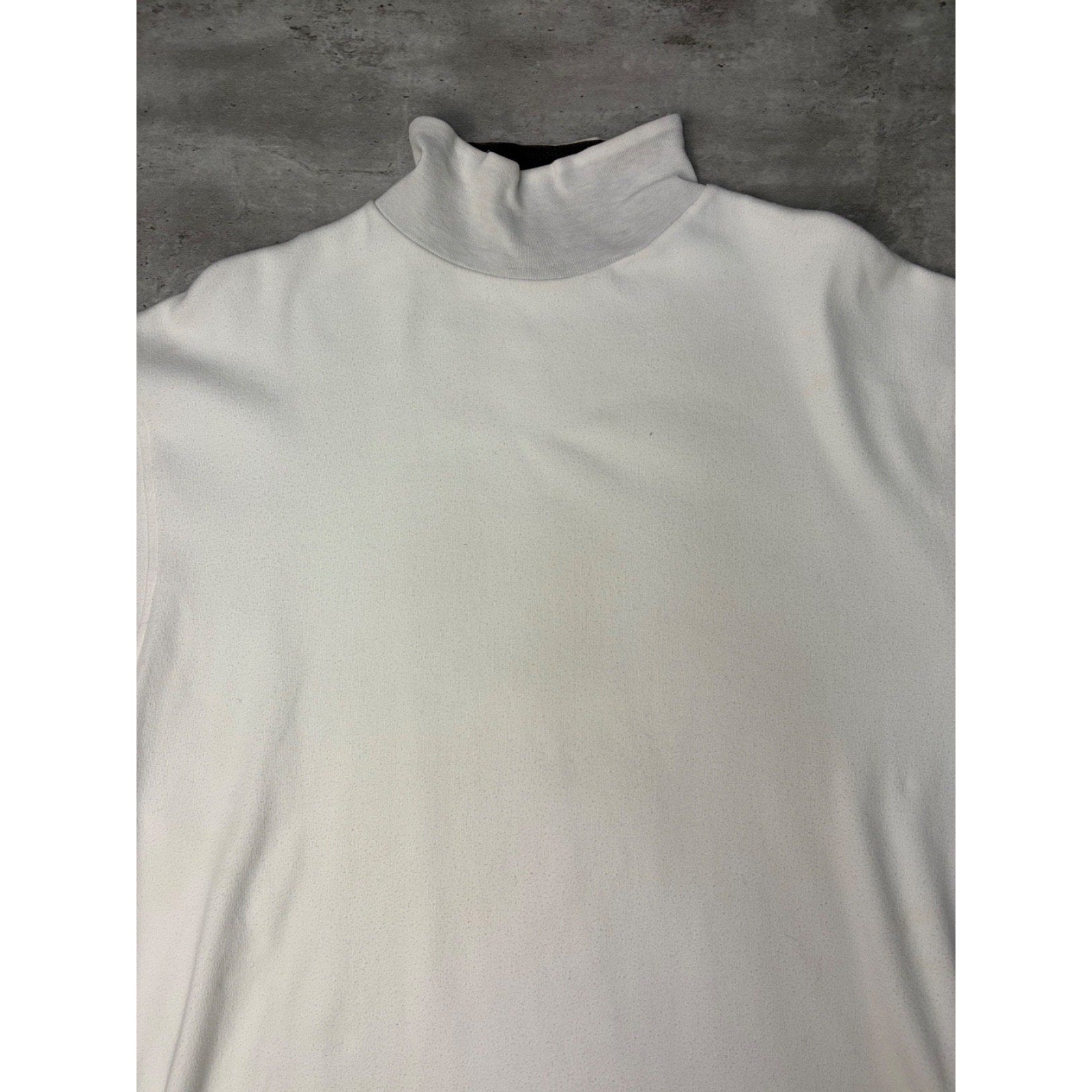 Vintage Polo Ralph Lauren Embroidered Logo Mock Neck Sweatshirt Size Medium