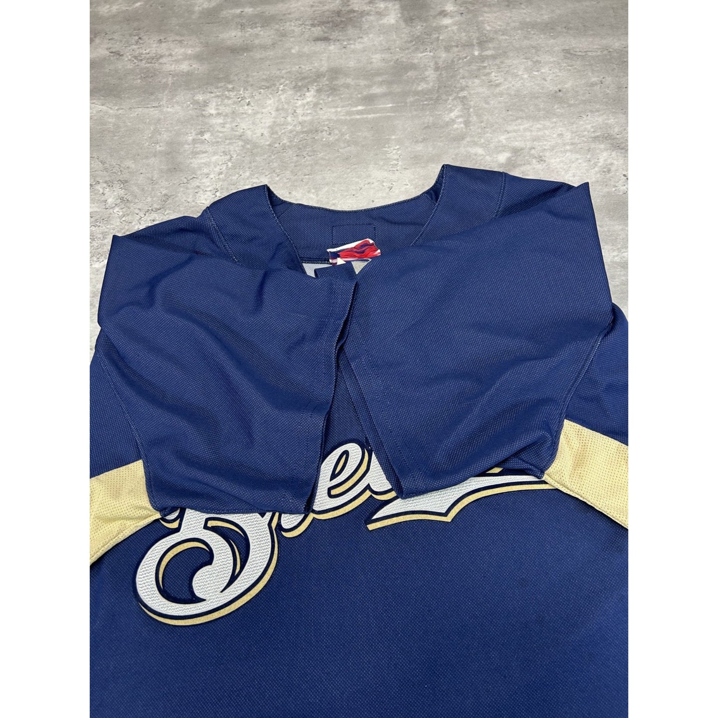 Vintage Ryan Braun #8 Milwaukee Brewers MLB Baseball Jersey Size 2XL