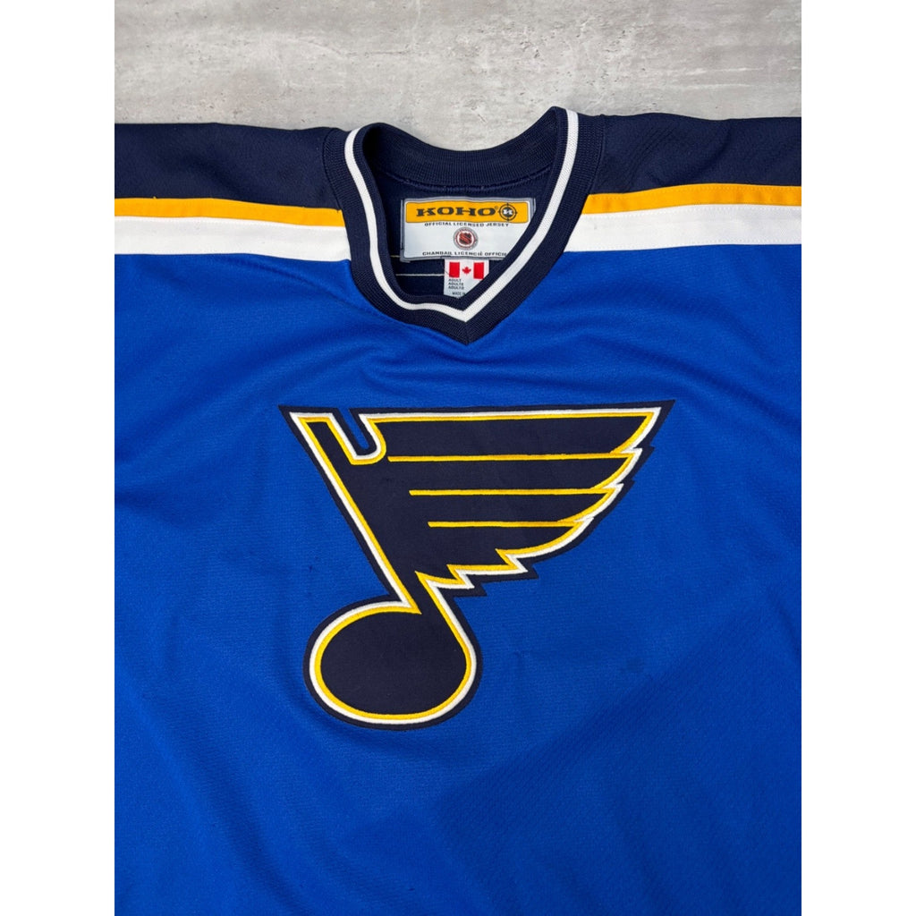 Vintage St. Louis Blues NHL Stitched Koho Hockey Jersey Size XL