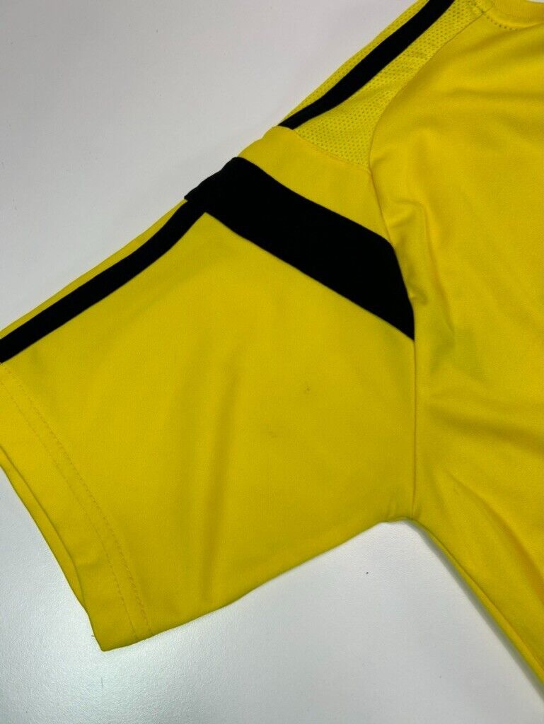 Columbus Crew MLS Adidas Nylon Soccer Jersey Size XL Yellow