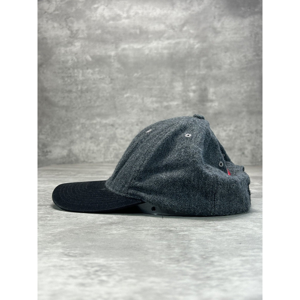 Vintage 90s Nike Baseball Embroidered Swoosh Spellout Snapback Hat OSFA