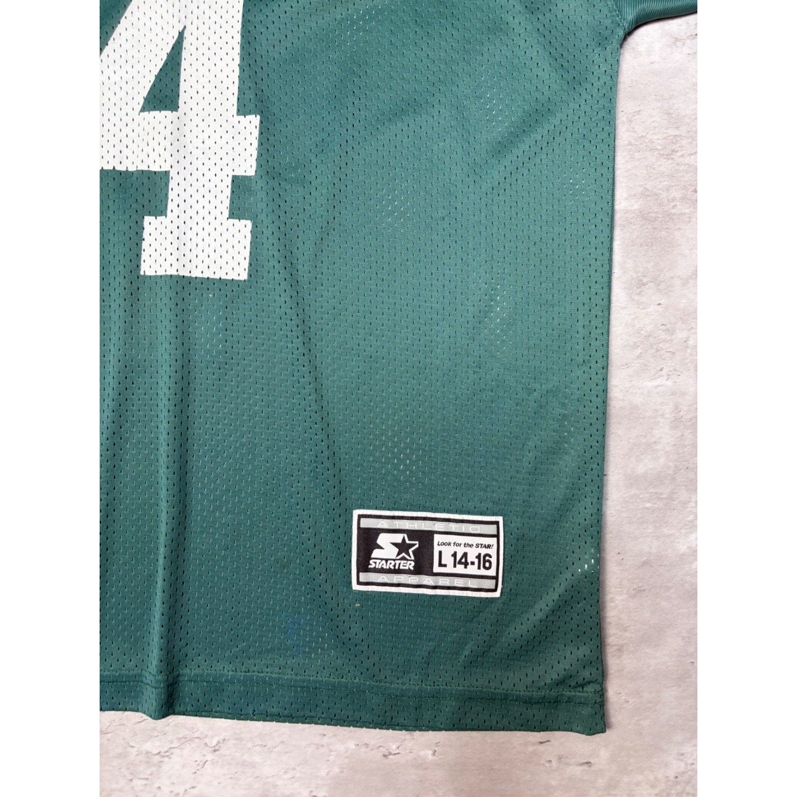 Vintage 1995 Brett Favre #4 Green Bay Packers NFL Starter Jersey Size YOUTH L