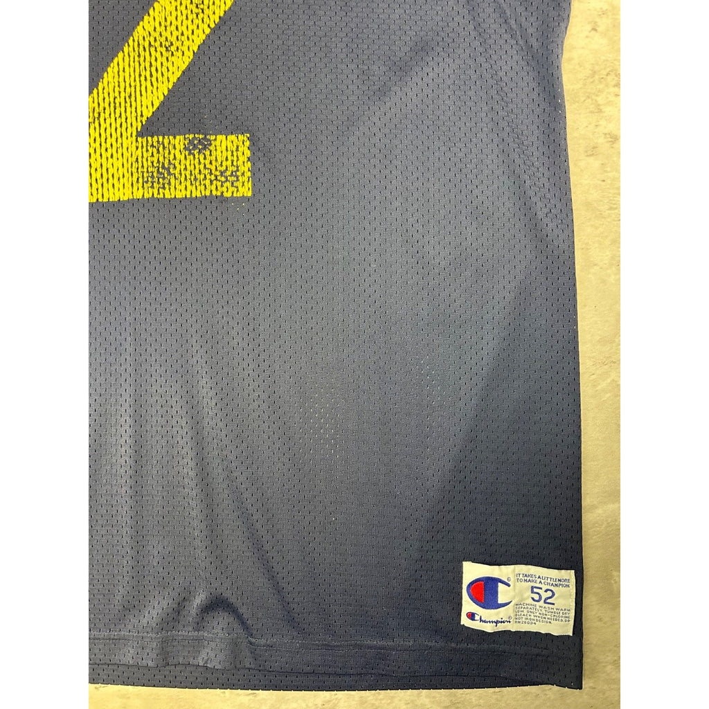 Vintage 90s Michigan Wolverines #2 NCAA Champion Football Jersey Size XL