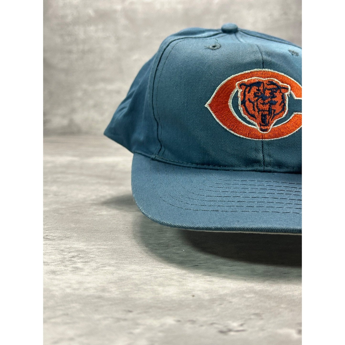 Vintage Chicago Bears NFL Embroidered Logo Football Snapback Hat OSFA