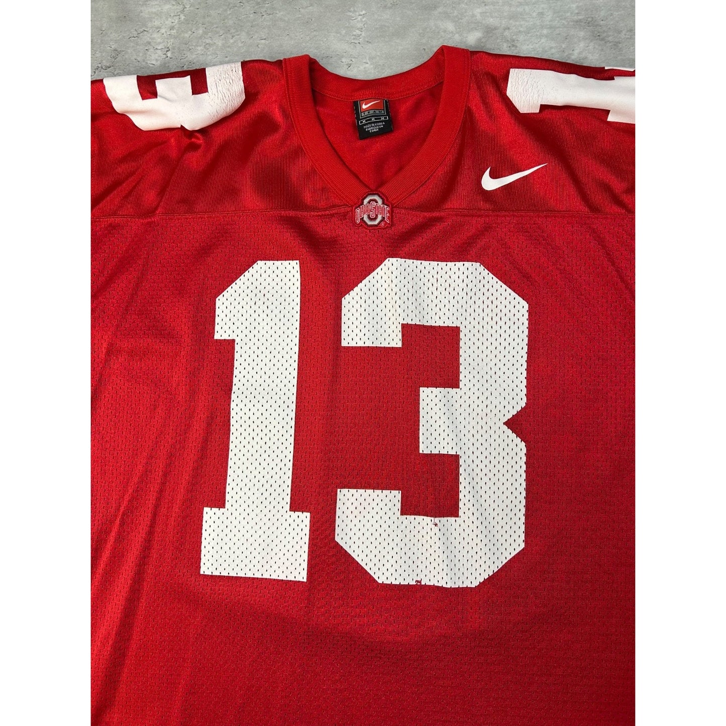 Vintage Ohio State Buckeyes #13 NCAA Nike Football Jersey Size Medium