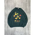Vintage 90s Niagara Falls Leafy Graphic Destination Crewneck Sweatshirt Sz Large