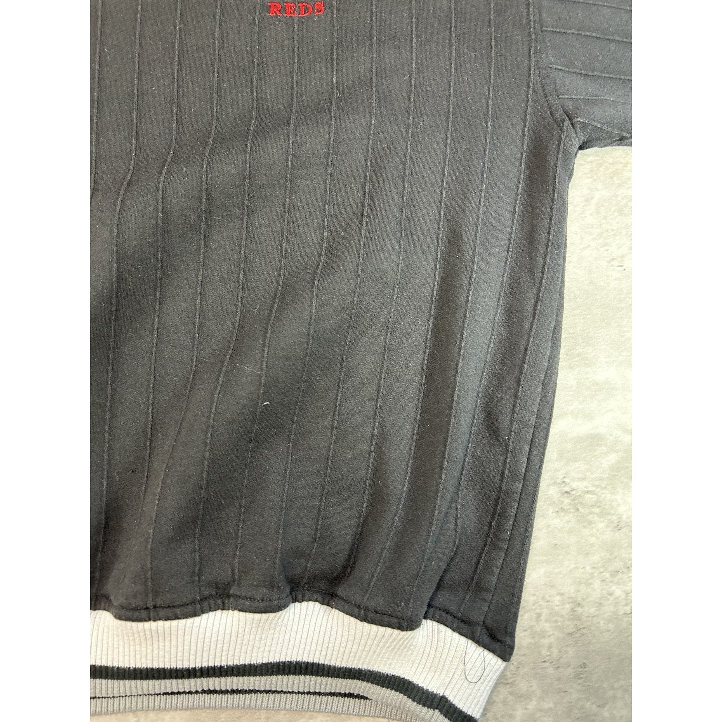 Vintage 90s Cincinnati Reds Grateful Dead Embroidered Logo Sweatshirt Size Large