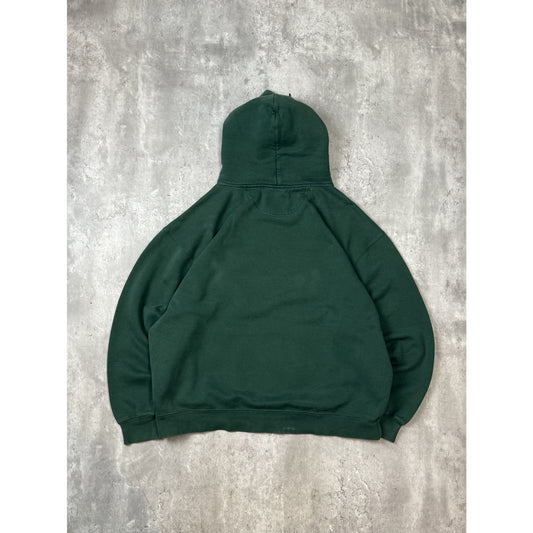 Vintage Slippery Rock University Embroidered Spellout Hooded Sweatshirt Size XL