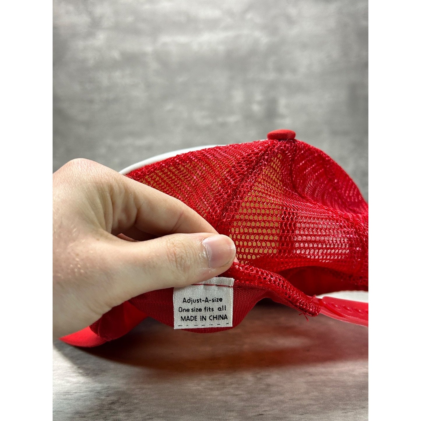 Vintage 80s/90s Gerrity Lumber Bear Graphic Spellout Trucker Snapback Hat OSFA