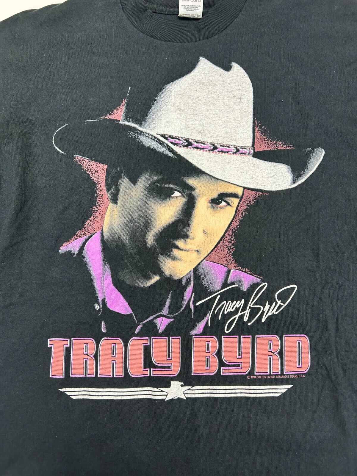 Vintage 1994 Tracy Byrd On The Floor In 94' Country Music Tour T-Shirt Sz Large