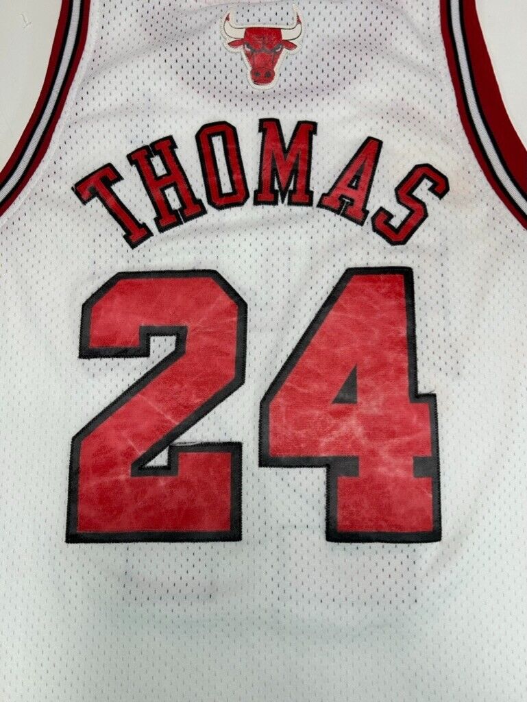 Tyrus Thomas #24 Chicago Bulls NBA Stitched Swingman Adidas Jersey Size 2XL