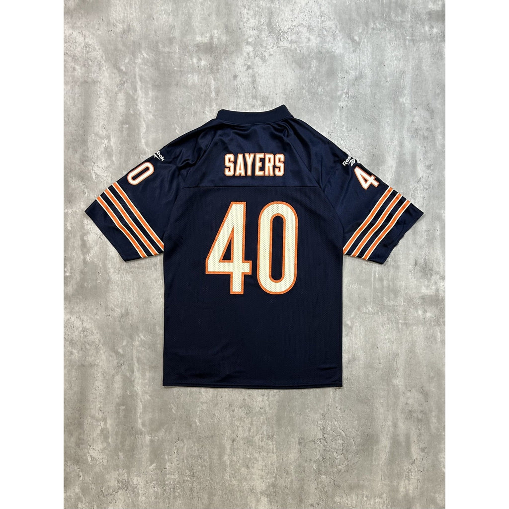 Vintage Gale Sayers #40 Chicago Bears NFL Reebok Football Jersey Size Medium