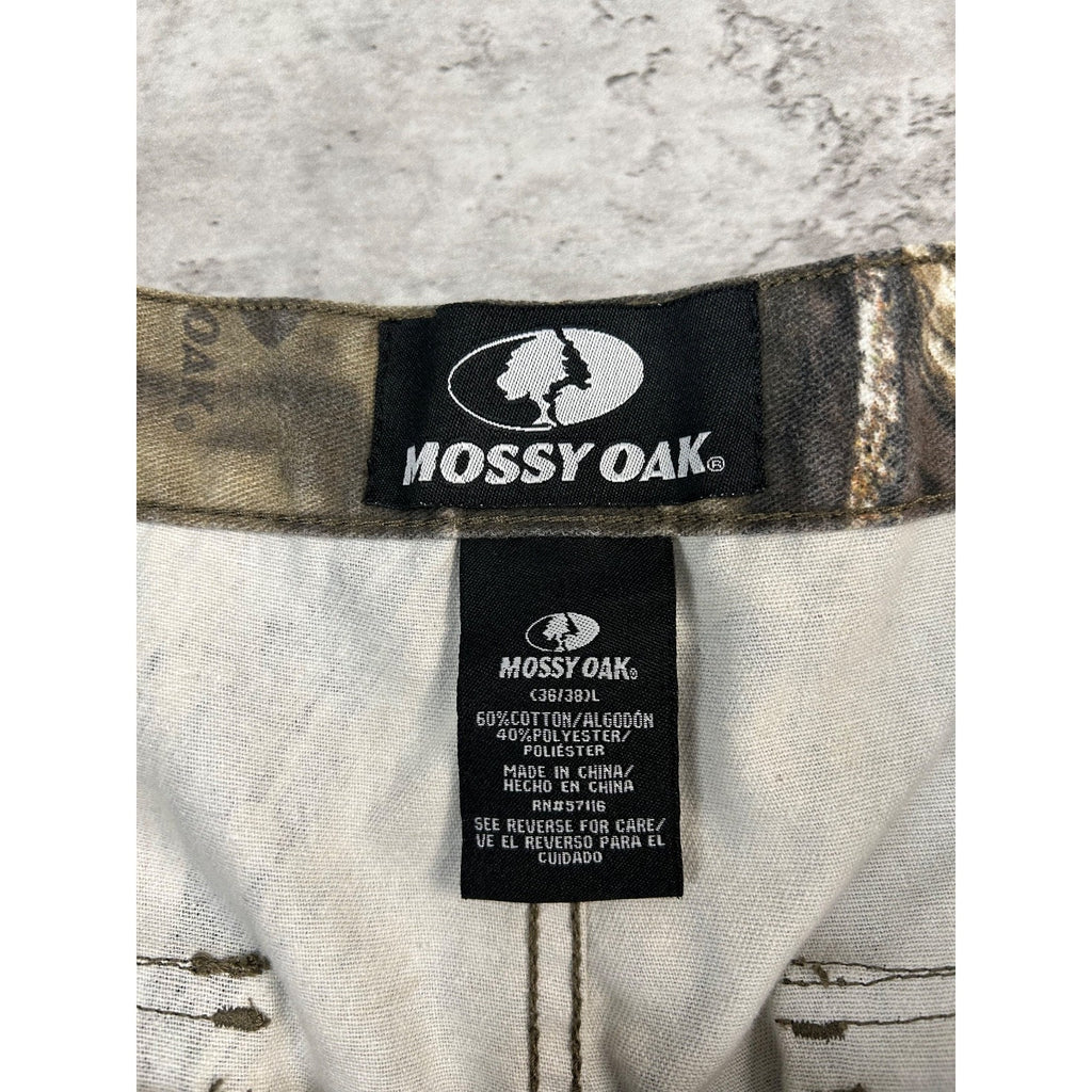Vintage Mossy Oak Tree Camo Hunting Cargo Pants Size 39