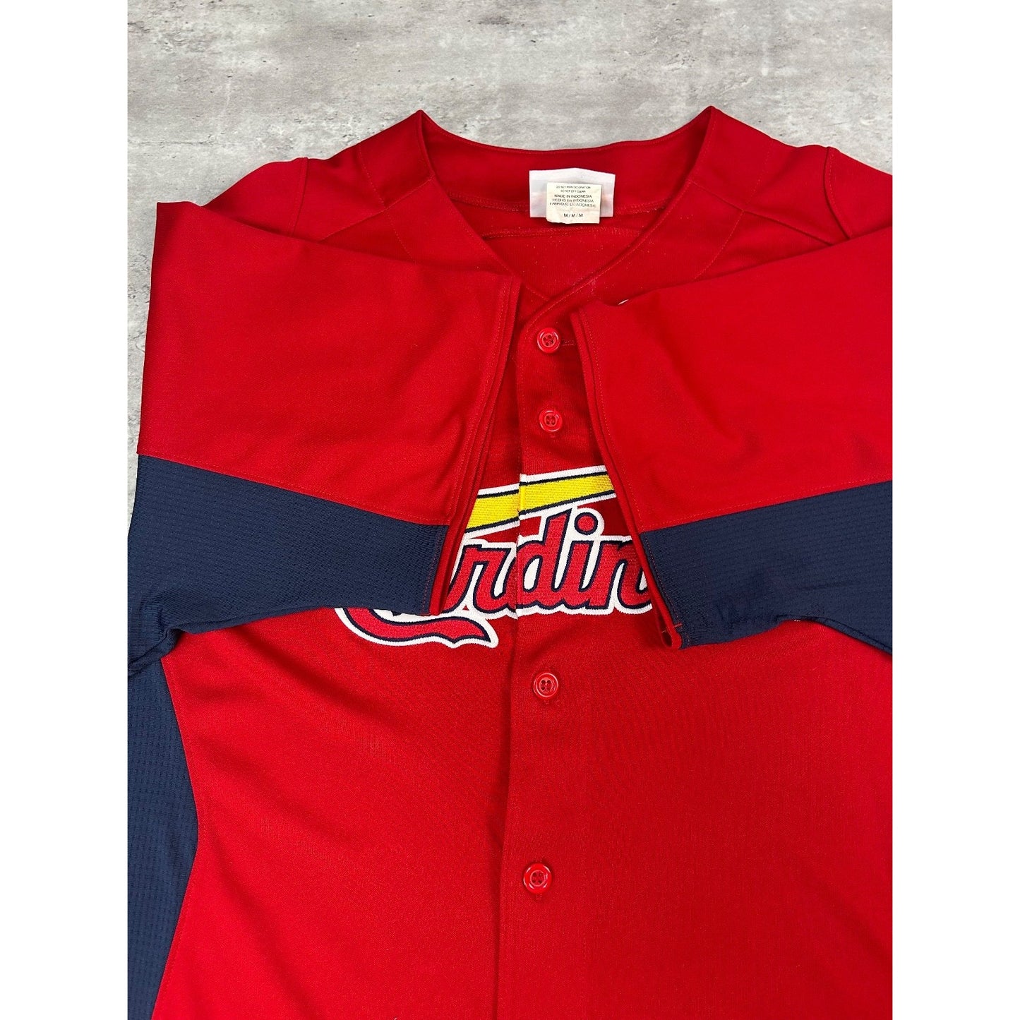 Vintage St Louis Cardinals MLB Stitched Baseball Jersey Size Medium Red