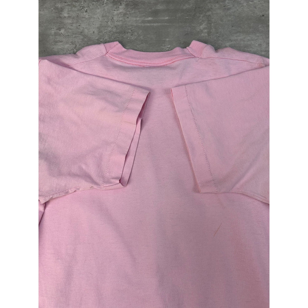 Vintage 1993 Bye Bye Birdie Cartoon Dancer Graphic Pink T-Shirt Size Large