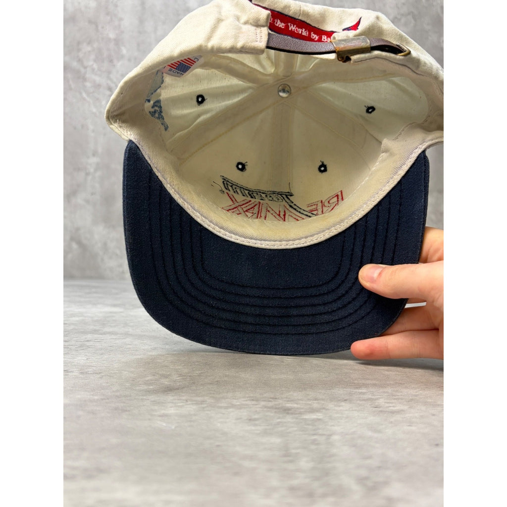 Vintage Team Remax Ballooning Spellout Strapback Hat OSFA