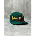 Vintage 1993 Rocky & Bullwinkle Big Cartoon Character Snapback Hat OSFA