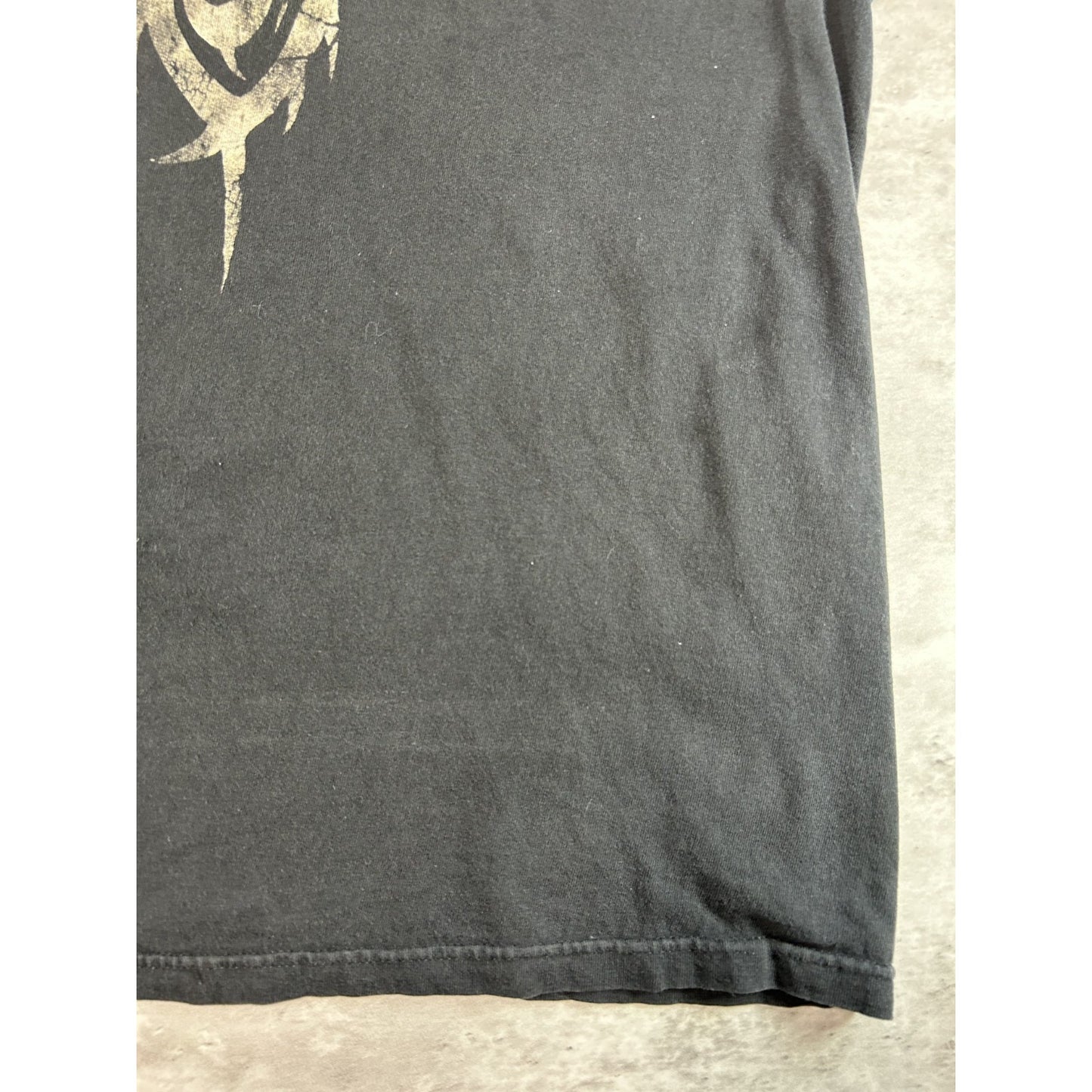 Vintage Slipknot Heavy Metal Music Band T-Shirt Size Medium Black