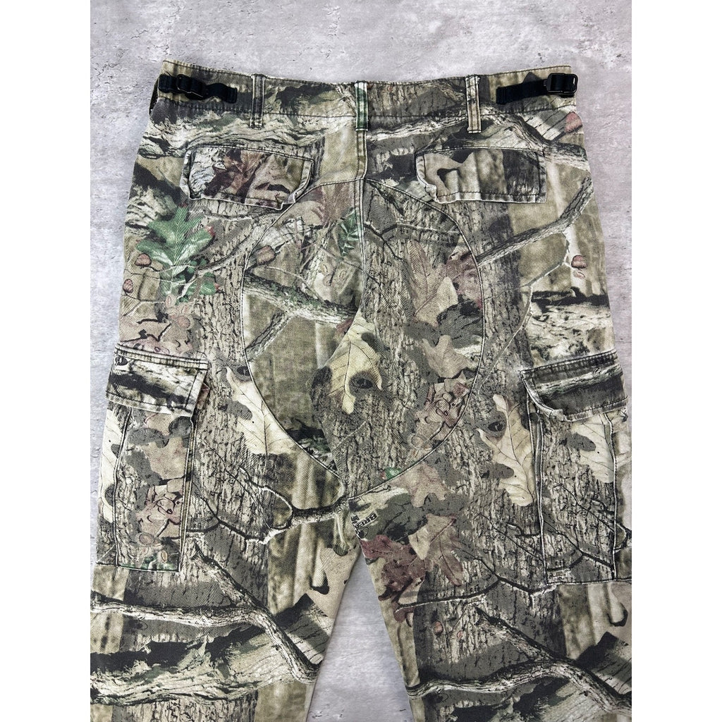 Vintage Mossy Oak Breakup Teee Camo Hunting Cargo Pants Size Medium