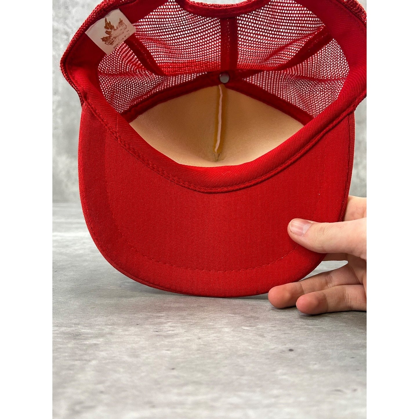 Vintage 80s Budwieser Clydesdales Beer Promo Graphic Trucker Snapback Hat OSFA