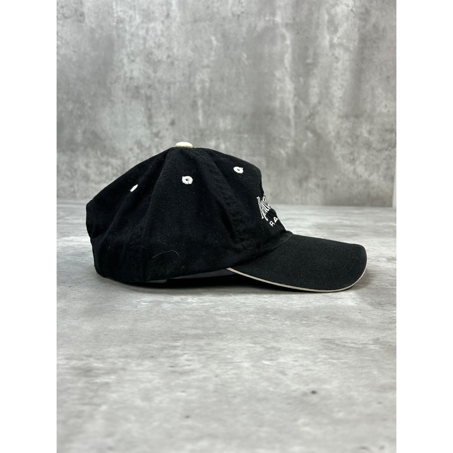 Vintage Remington Racing Embroidered Spellout Strapback Hat OSFA