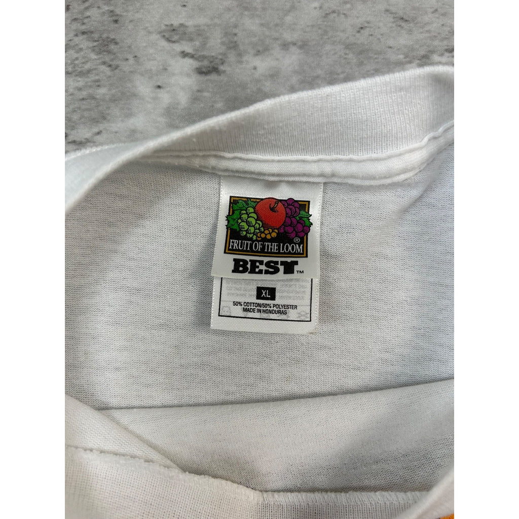 Vintage 2000 Cuise-A-Palooza Muscle Car Graphic T-Shirt Size XL White