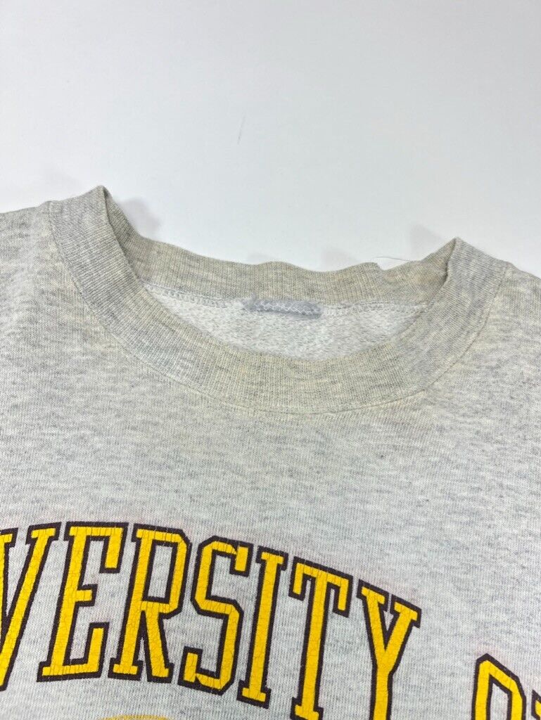 Vintage 90s University of Minnesota NCAA Spellout Crest Graphic Sweatshirt Sz XL