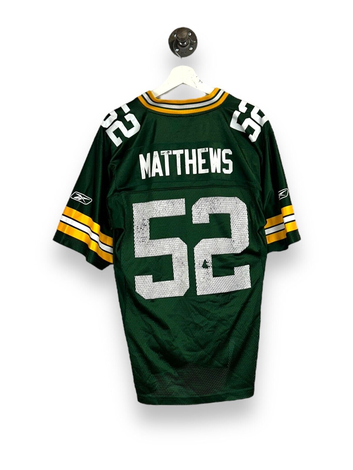 Clay Matthews #52 Green Bay Packers NFL Reebok Football Jersey Size Small