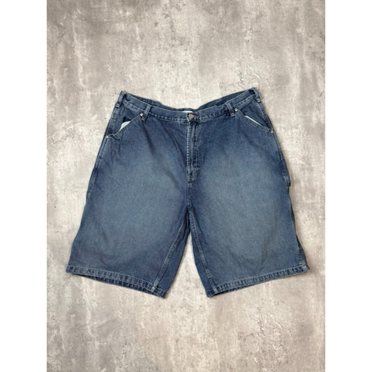 Vintage Canyon River Blues Dark Wash Denim Workwear Carpenter Shorts Size 40