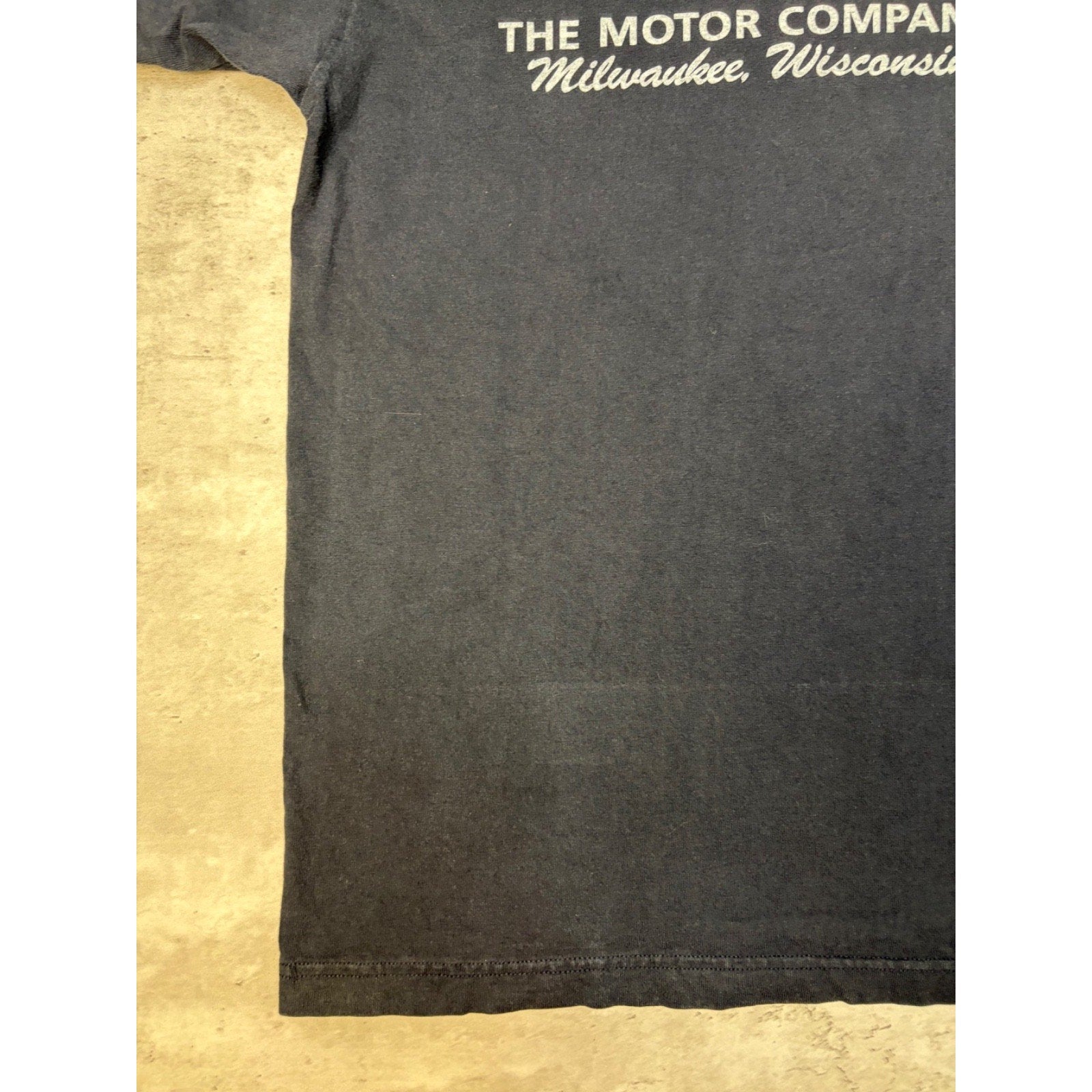 Vintage Harley Davidson Eagle Engine Graphic T-Shirt Size Large