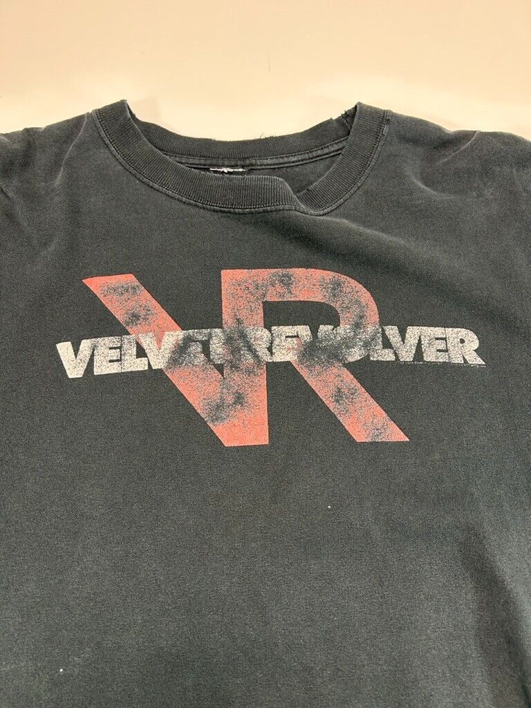 VTG 2004 Velvet Revolver Contraband Album Promo Long Sleeve T-Shirt Size Medium