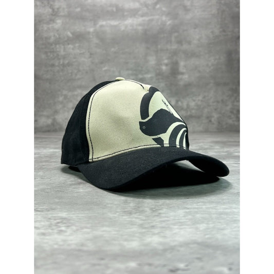 Vintage Atticus Big Bid Graphic Two Tone Snapback Hat OSFA