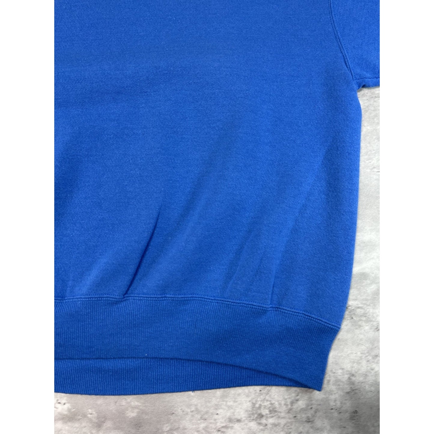 Vintage 1995 St Louis Rams NFL Big Graphic Helmet Spellout Sweatshirt Size XL