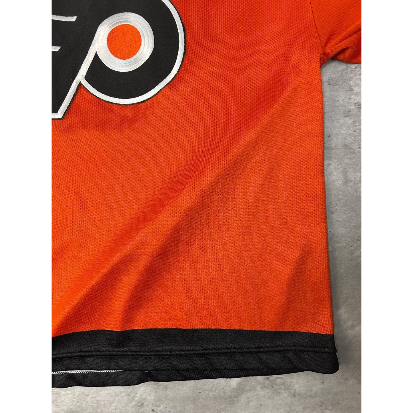 Vintage 90s Philadelphia Flyers NHL Stitched CCM Maska Hockey Jersey Size XL