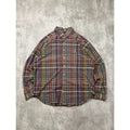 Vintage Polo Ralph Lauren Embroidered Pony Plaid Button Up Shirt Size XL