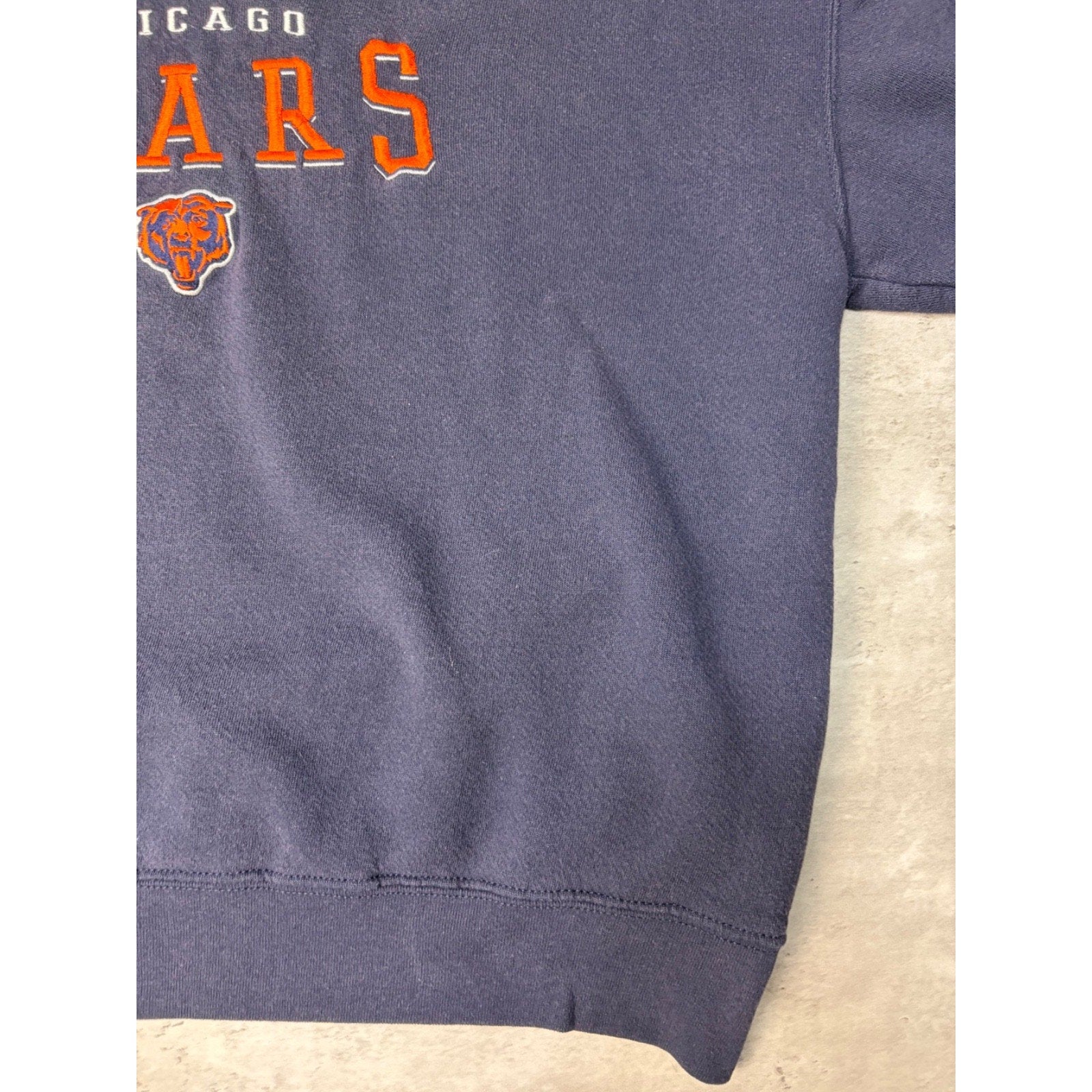 Vintage 90s Chicago Bears NFL Embroidered Logo Spellout Sweatshirt Size XL