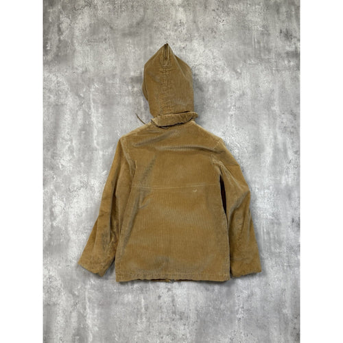 Vintage 1970s Mighty Mac Sherpa Lined Corduroy Work Jacket Size Small