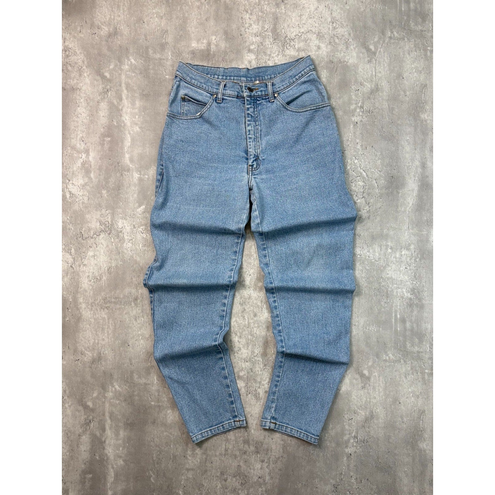 Vintage Womens Levis Orange Tab Tapered Leb Medium Wash Denim Pants Size 29