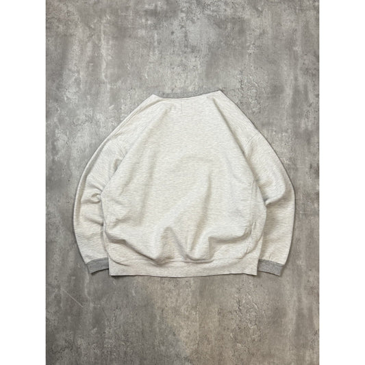 Vintage 90s Russell Athletic Pro Cotton Two Tone Blank Crewneck Sweatshirt 2XL