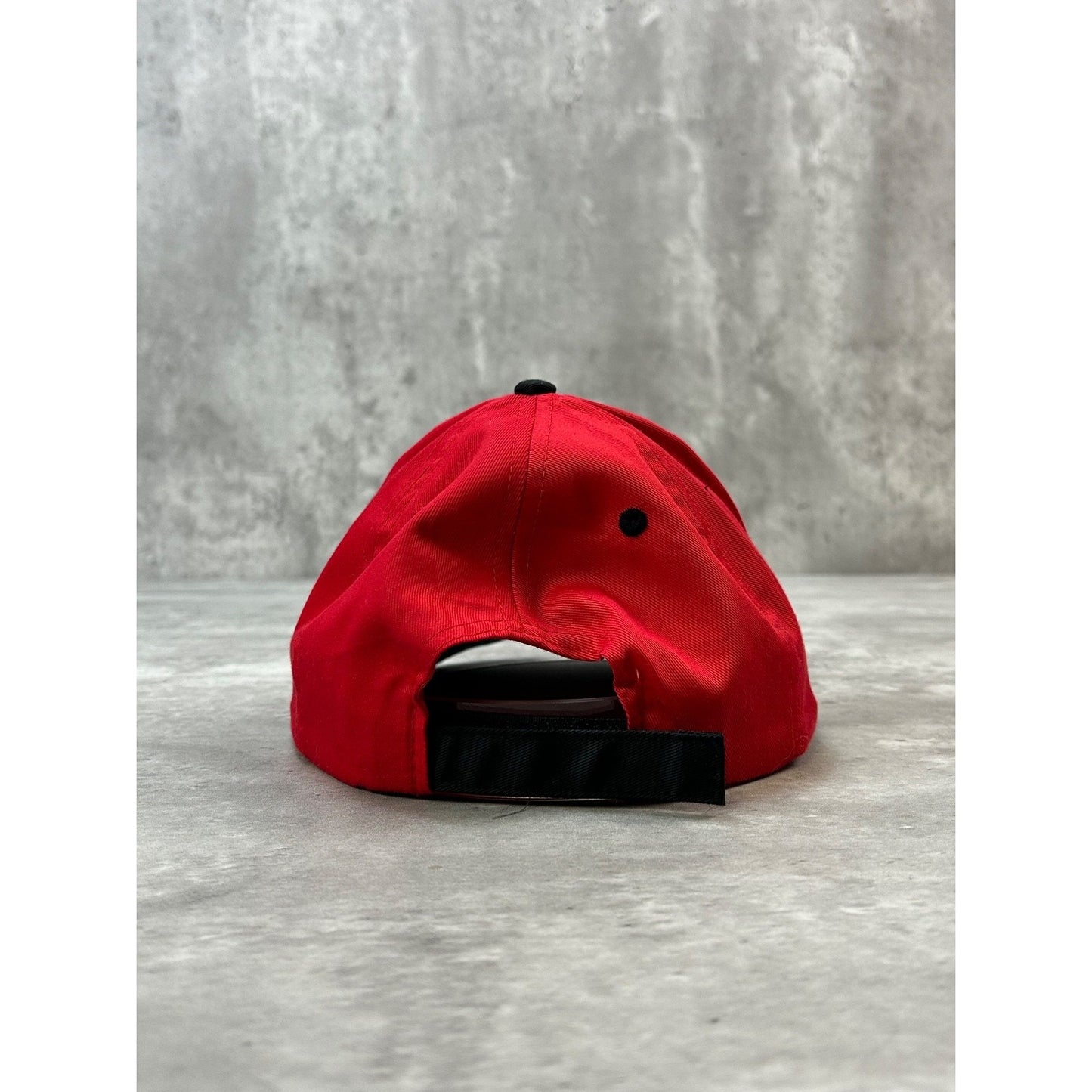 Vintage Budweiser Racing Embroidered Spellout Nascar Strapback Hat OSFA